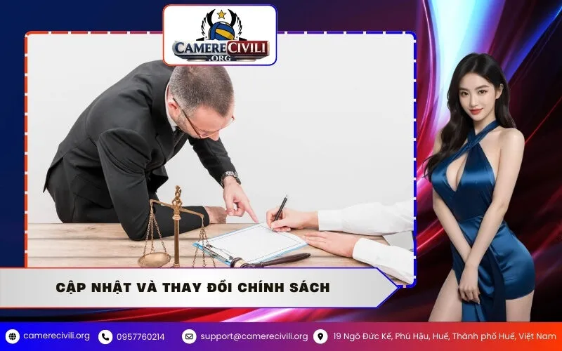Cập nhật và thay đổi chính sách