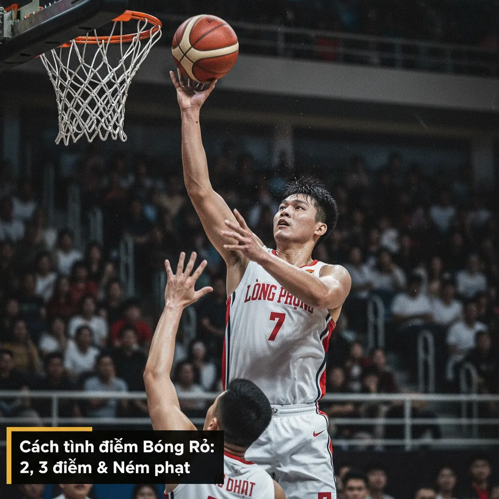 Giải mã luật tính điểm cơ bản trong bóng rổ
