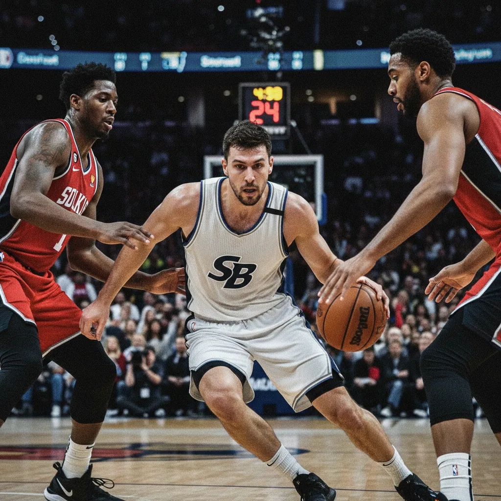 Sơ đồ minh họa spacing trong chiến thuật Small Ball