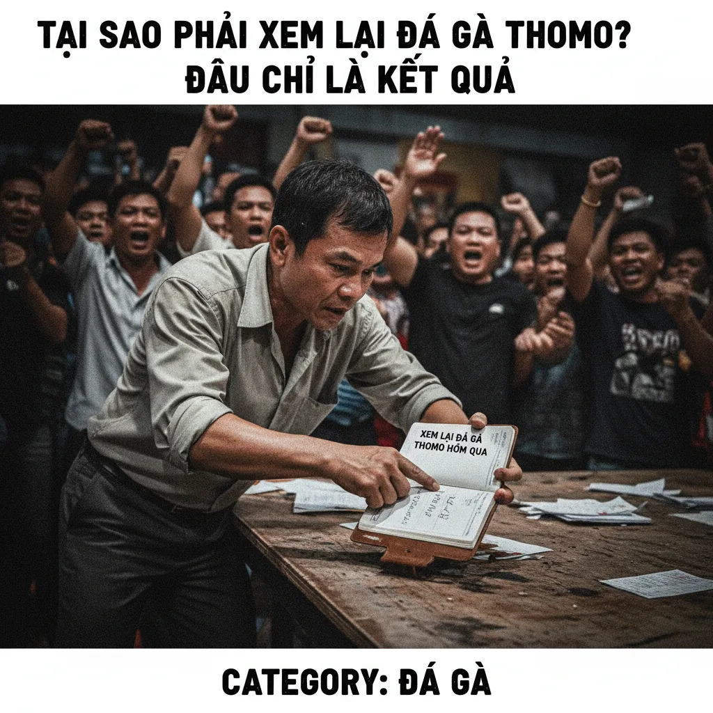 Tại sao phải xem lại đá gà Thomo? Đâu chỉ là kết quả