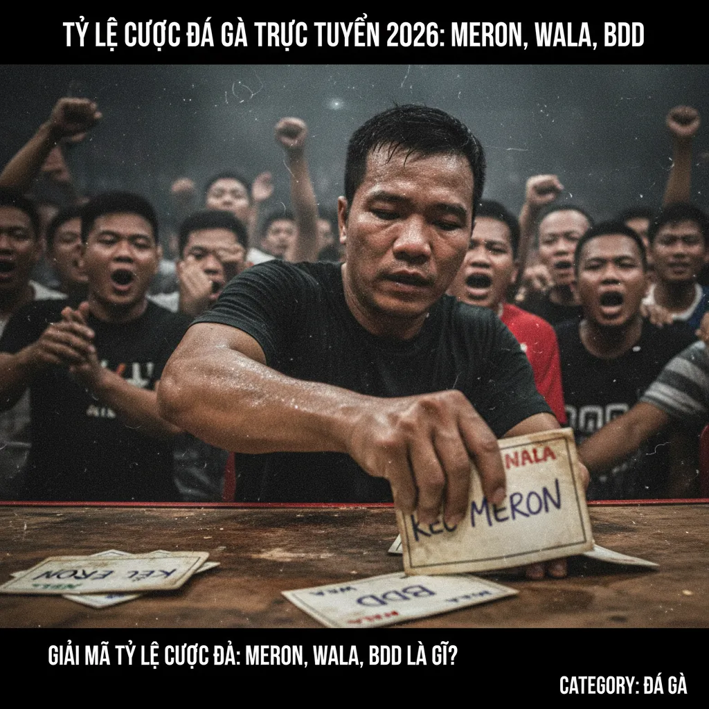 Giải Mã Tỷ Lệ Cược Đá Gà: Meron, Wala, BDD Là Gì?