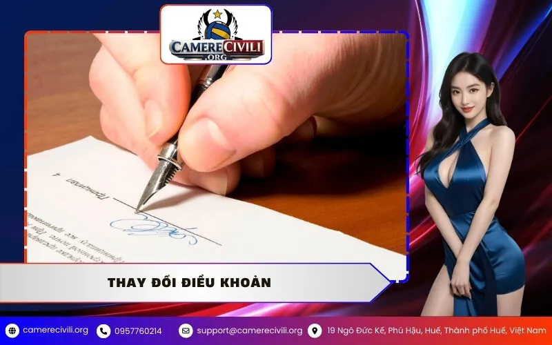 Thay Đổi Điều Khoản